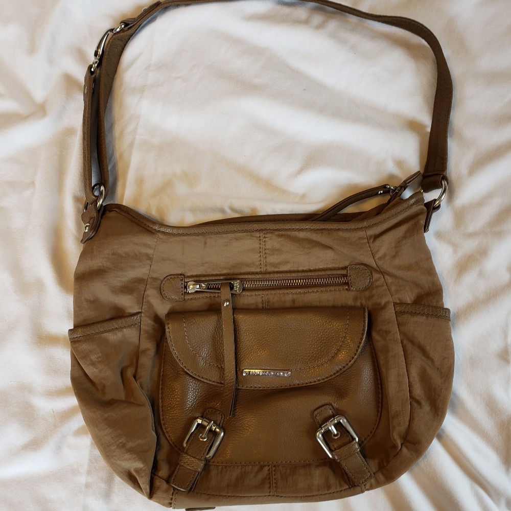 Stone Mountain bronze shoulder bag
